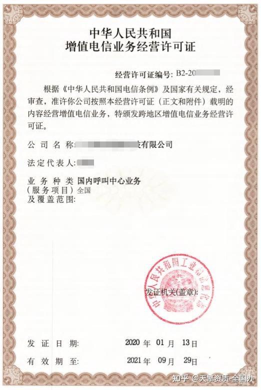 什么是第一类增值电信业务和第二类增值电信业务